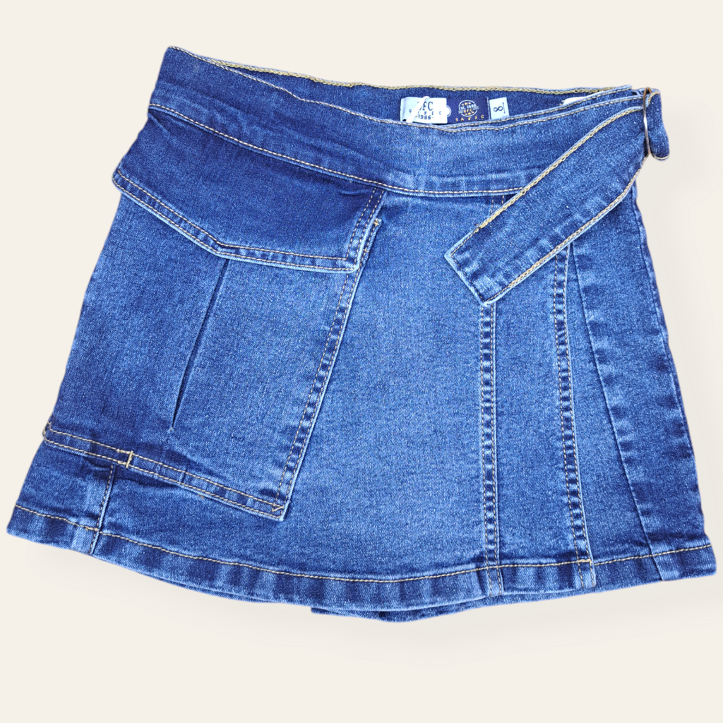 Falda  short Jean