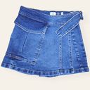 Falda  short Jean