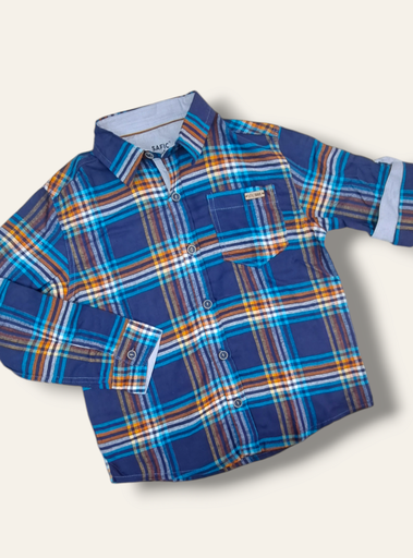 Camisa manga largo con bolsillo 
