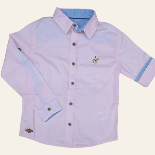 Camisa manga larga con bolsillo 