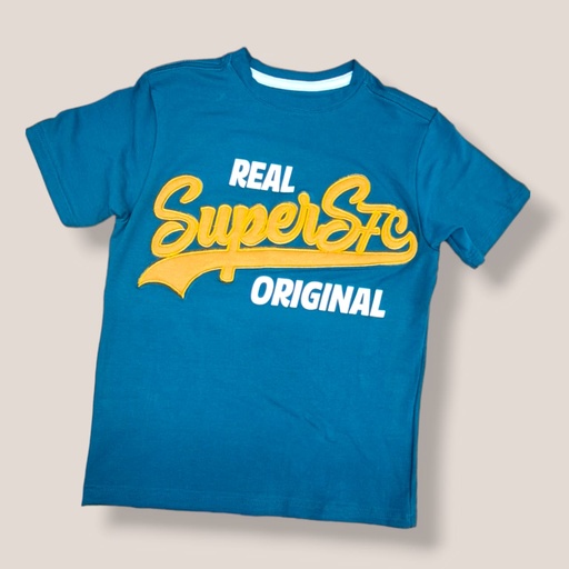 Camiseta Super SFC bordado y estampado