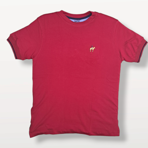 Camiseta puño tejido.