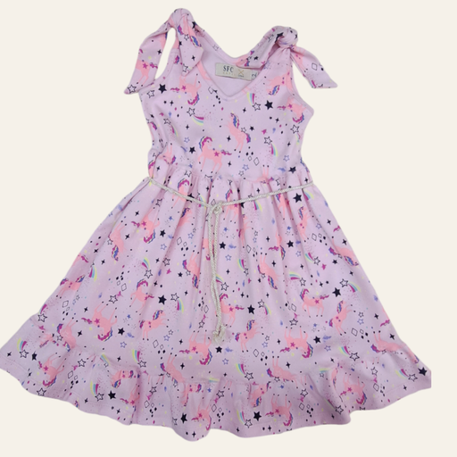 Vestido en rib.