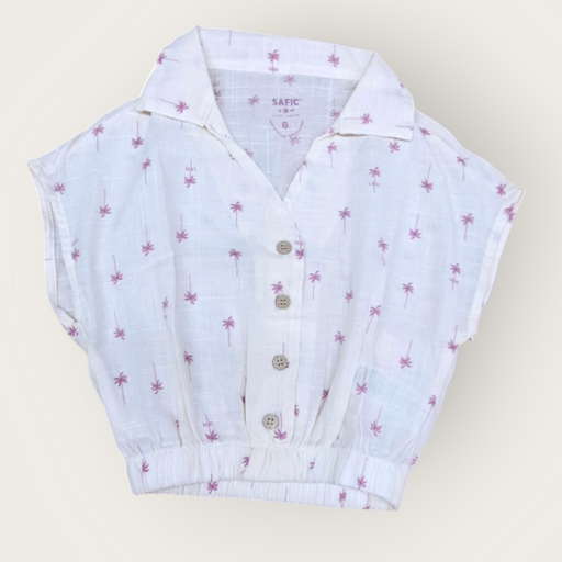 Blusa niña entesortada.